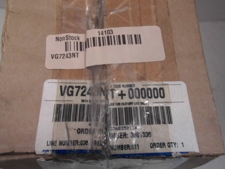 Johnson Controls Globe Valve, 2-Way, NO, 1 In, (F)NPT VG7243NT