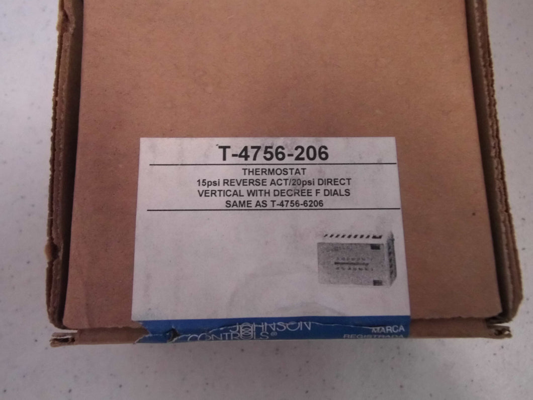 Johnson Controls Heating-Cooling High Volume Output Thermostats T-4756-206