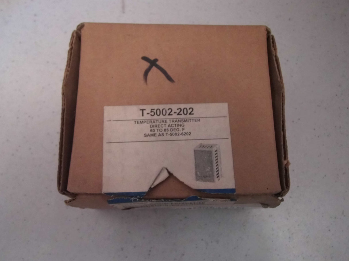 Johnson Controls Reverse Acting Transmitter 60-85 Deg F T-5002-202