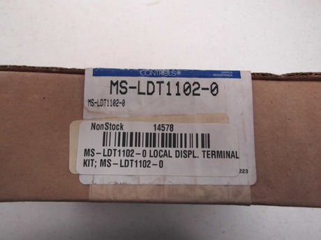 Johnson Controls LOCAL DISPLAY TERM KIT MS-LDT1102-0