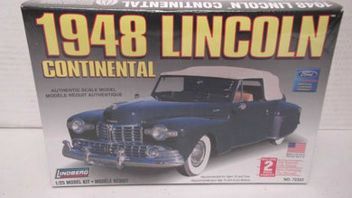 Lindberg 1948 Lincoln Continental Model Kit 72322