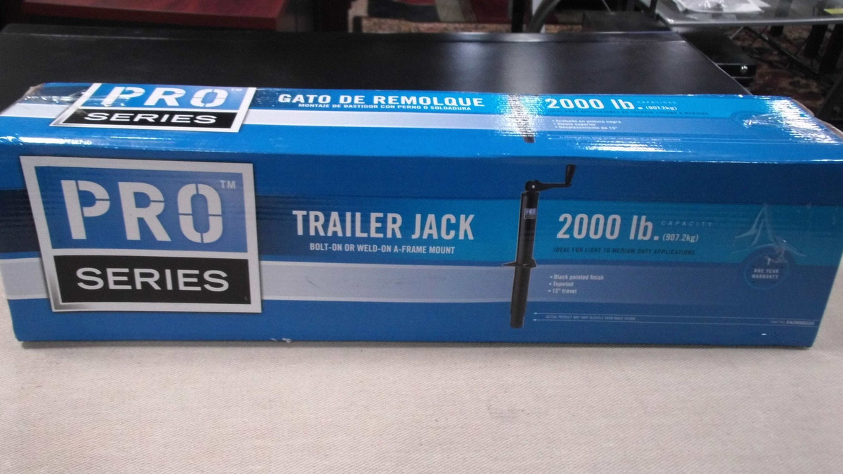 Pro Series Trailer Jack 2000 LB EA20000103