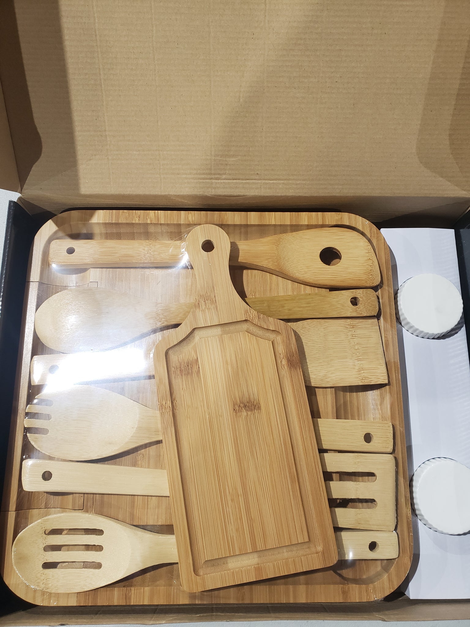  Smirly Bamboo Cutting Boards for Kitchen - Wood