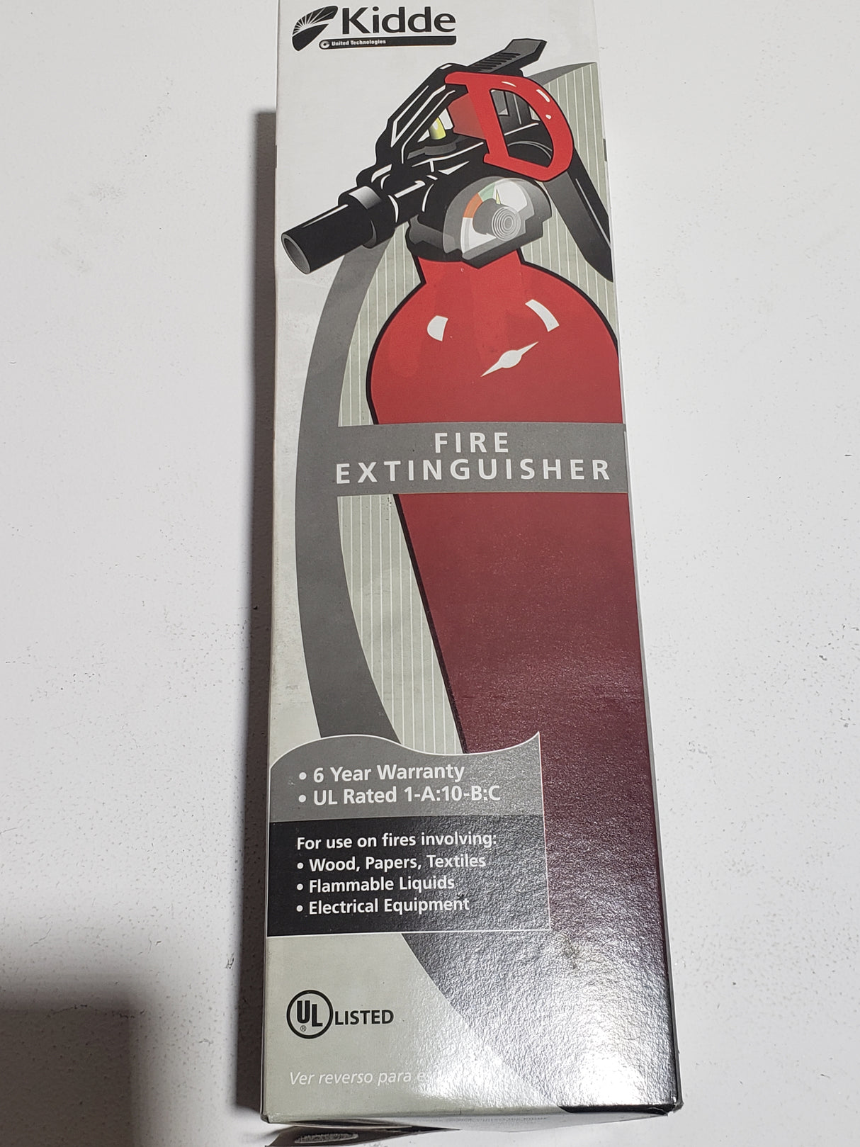 Kidde, Fire Extinguisher, ABC, Single-Use, 2.5 Lbs. - FreemanLiquidators