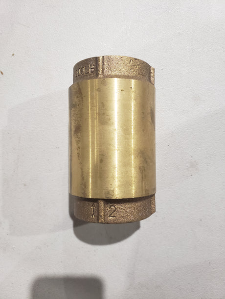 American Granby Bronze Check Valve - 2 Tap - 2"FPT X 2"FPT - Part# CVT2002B - FreemanLiquidators