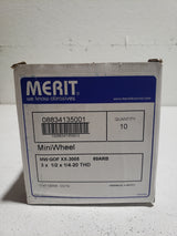 (10 PACK) Merit Mini Wheel - MW GOF XX-3005 60ARB - FreemanLiquidators