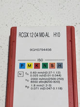 Load image into Gallery viewer, (10 Pack) Sandvik Coromant RCGX1204M0 AL Grade H10 Carbide Turning Insert - FreemanLiquidators
