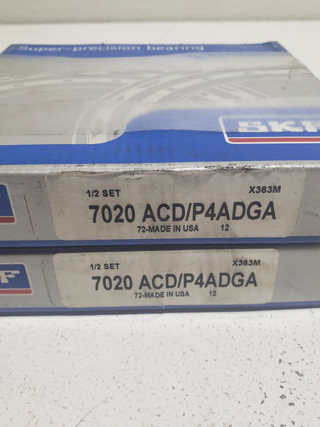 SKF Precision Angular Contact Bearings - 7220ACD/P4ADGA - 100x180x34mm - FreemanLiquidators