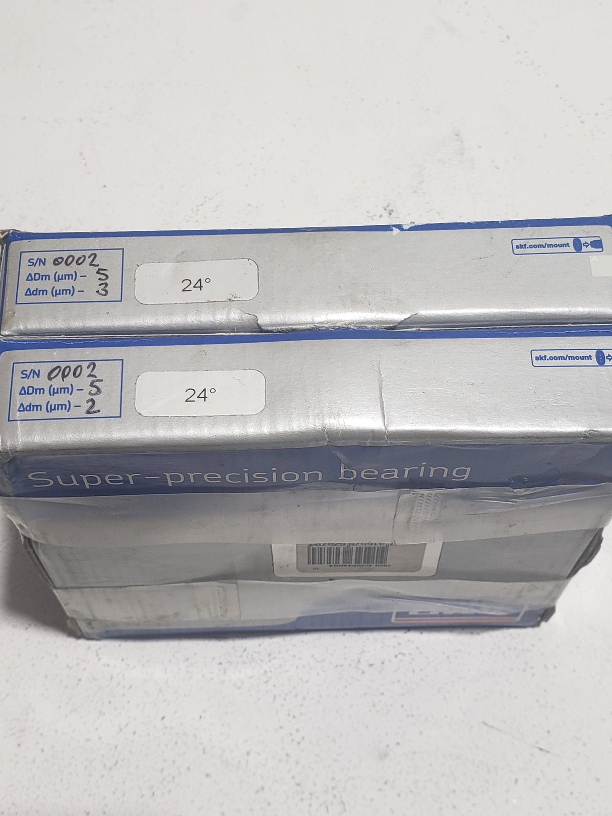 SKF Precision Angular Contact Bearings - 7220ACD/P4ADGA - 100x180x34mm - FreemanLiquidators