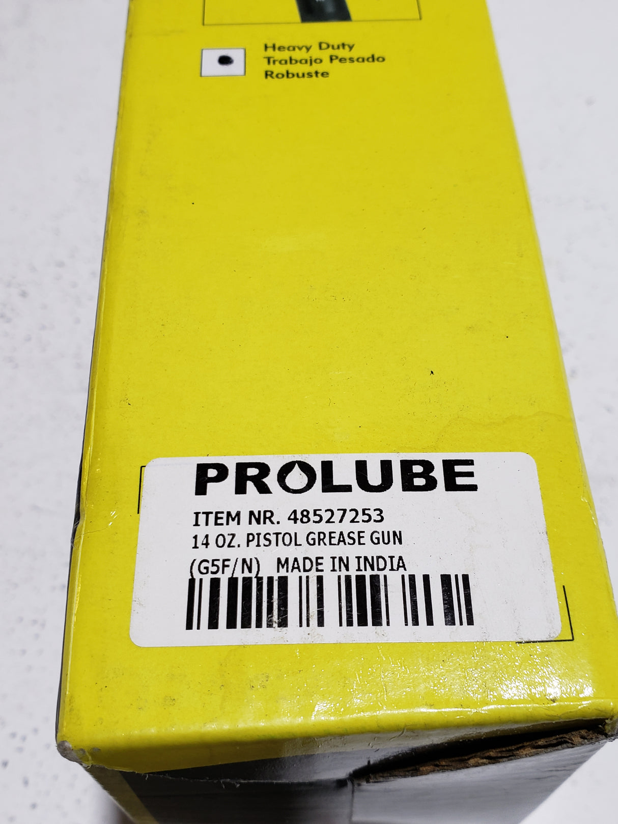 PRO-LUBE 5,000 psi 14 oz (Cartridge) Pistol Grease Gun - 48527253 - FreemanLiquidators