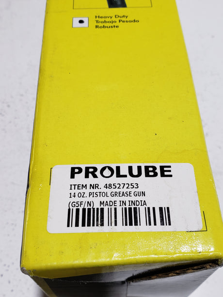 PRO-LUBE 5,000 psi 14 oz (Cartridge) Pistol Grease Gun - 48527253 - FreemanLiquidators