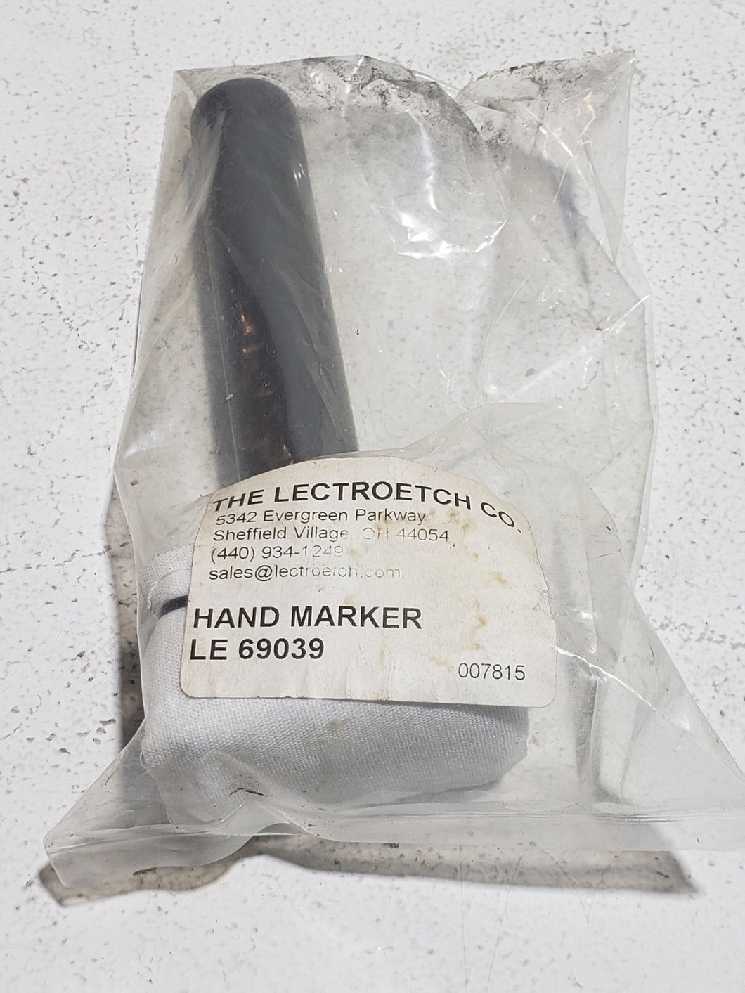 Lectroetch Carbon Marking Head - Hand Marker Design 007815 -LE69039 - FreemanLiquidators