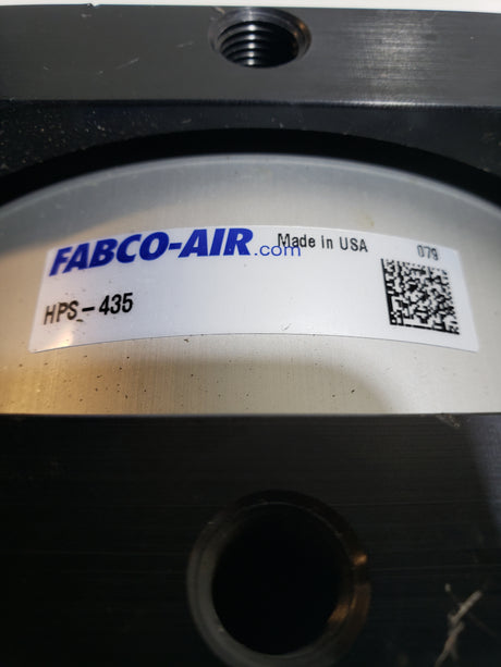 Fabco-Air HPS - 435 Pneumatic Air Pancake Cylinder - FreemanLiquidators