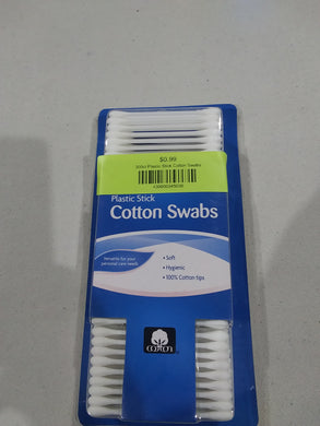 300ct Plastic Stick Cotton Swabs - FreemanLiquidators - [product_description]
