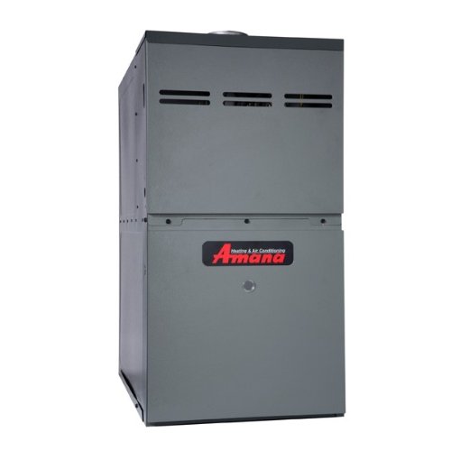 Amana 80% Upflow/Horizontal Gas Furnace 80,000 btu, Two-Stage, Multi-Speed  AMEH80805CX | FreemanLiquidators $846.00