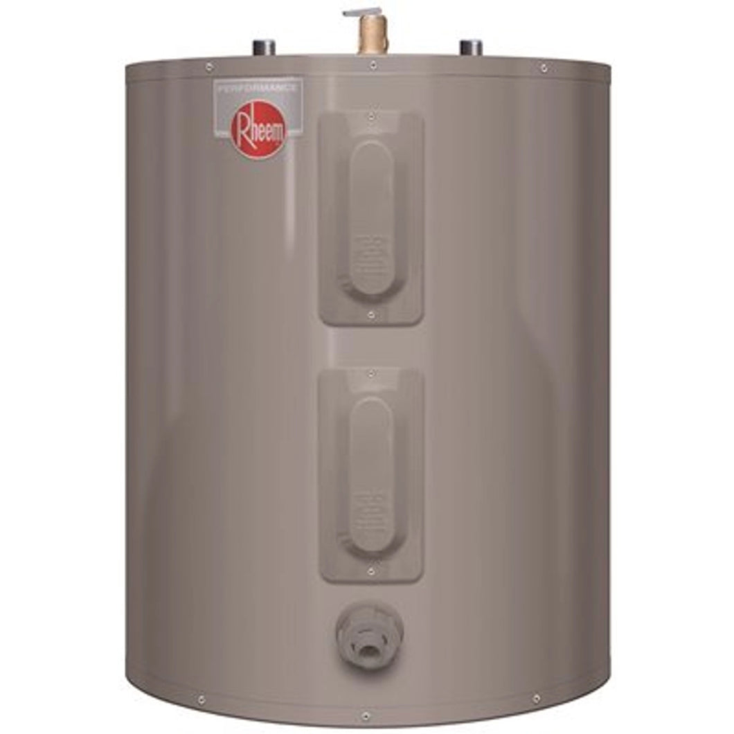 105 RHEEM Performance 38 Gal. Short  4500/4500-Watt Elements Electric Tank Water Heater XE38S06ST45U1 STORE PICKUP ONLY - FreemanLiquidators - [product_description]