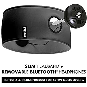 Earebel Lifestyle ‘Austin’ Slim Black Headband with Built-in Wireless Black Studio-Quality Headphones - FreemanLiquidators