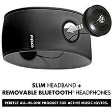 Load image into Gallery viewer, Earebel Lifestyle ‘Austin’ Slim Black Headband with Built-in Wireless Black Studio-Quality Headphones - FreemanLiquidators
