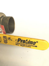 2" - Proline Packing Gland Valve 107-858NL Lead Free Ball Valve 600 Psi  600WOG - FreemanLiquidators