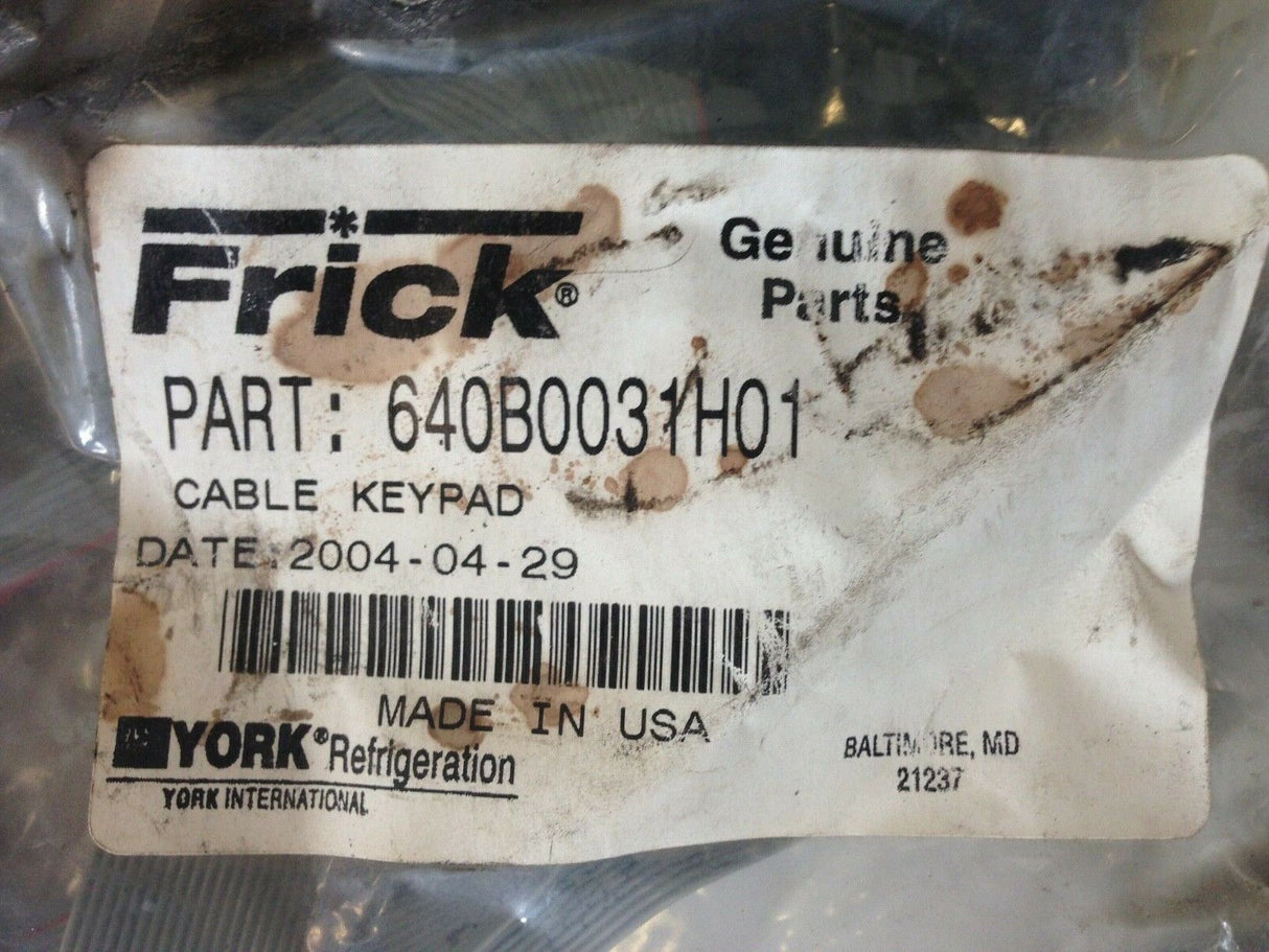 Frick Microprocessor Cable Keypad 640B0031H01 - FreemanLiquidators