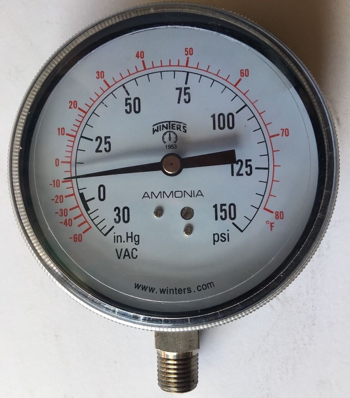 Grandics Winters 150 PSI Gauge - FreemanLiquidators