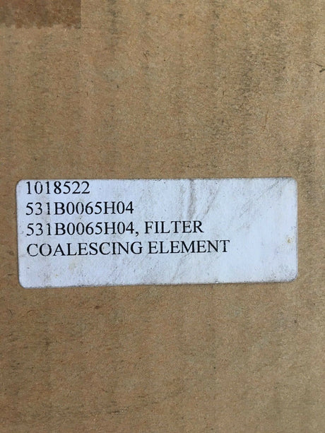 Frick Filter 531B0065H04 Filter Coalescing Element - FreemanLiquidators