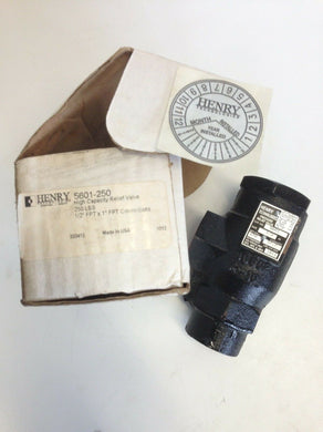 HENRY 5601-250 HIGH CAPACITY RELIEF VALVE 1/2