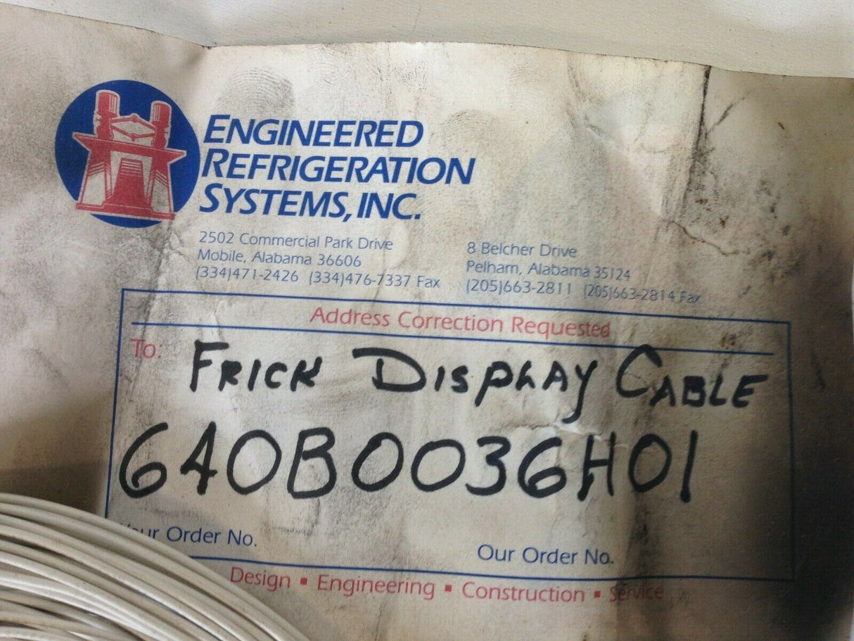 Frick Cable Assembly Display 640B0036H01 - FreemanLiquidators