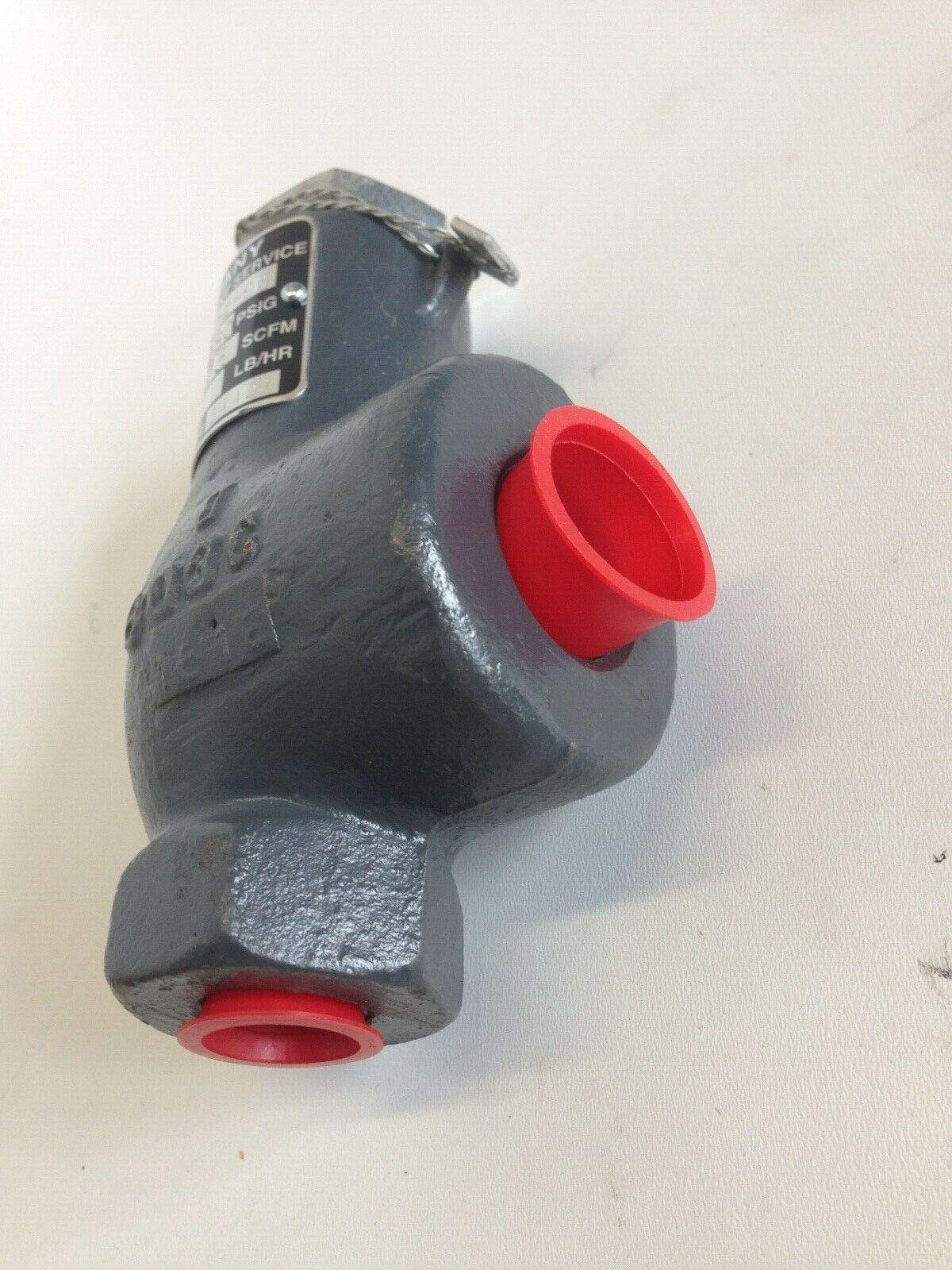 Cyrus Shank Company No.803 Relief Valve 250# CRN# OG9760.5C CAPACITY, AIR 573 - FreemanLiquidators