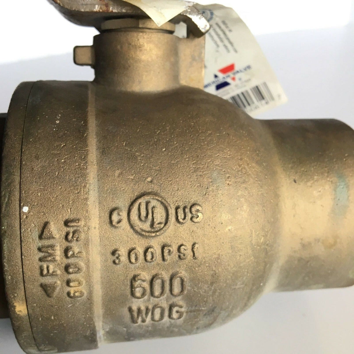 American 2" Threaded Ball Valve 600WOG 150 WSP M100S - FreemanLiquidators