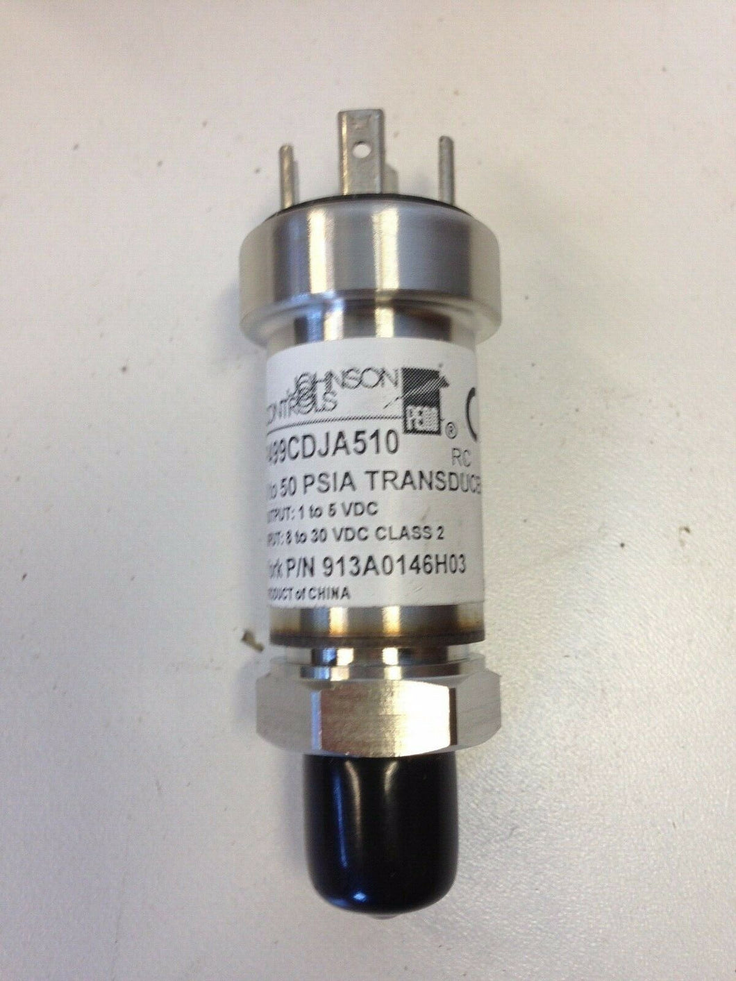 Frick 913A0146H03 Pressure Transducer 0-50 PSIA - FreemanLiquidators