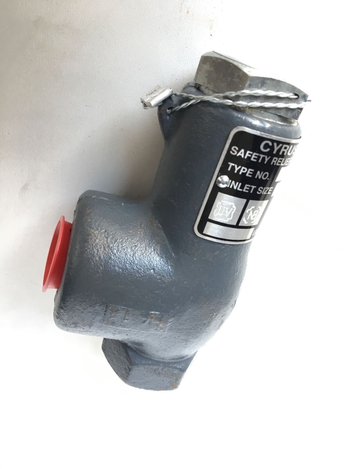 CYRUS SHANK COMPANY 803 RELIEF VALVE 1/2" INLET 150 PSIG  *NEW* - FreemanLiquidators