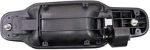 Load image into Gallery viewer, PT Auto Warehouse KI-3550MP-RL - Exterior Outer Outside Door Handle, Chrome Lever with Black Housing - Rear Left Driver Side - FreemanLiquidators - [product_description]

