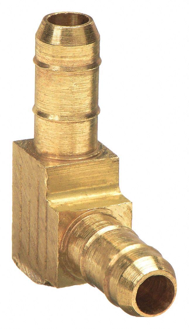 (Pack Of 84) Parker 225-5/32 Barbed Union Elbow, 90 and Deg, Brass, 0.096 x 0.096 Barb Size, Brass - FreemanLiquidators - [product_description]