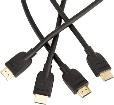 High-Speed HDMI Cable, 10 Feet, 2-Pack