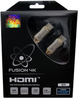 Fusion4K High Speed 4K HDMI Cable (4K @ 60Hz) - Professional Series (6 Feet) - FreemanLiquidators - [product_description]