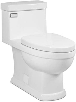 Icera, C-6640.01, Karo II, One-Piece, Single Flush, Compact, Elongated, Toilet, White, 1.28 GPF - New in Box - FreemanLiquidators - [product_description]