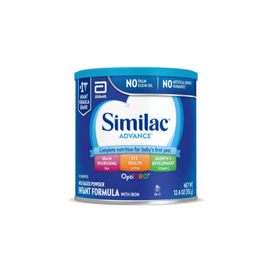 Similac® Advance®* Powder Baby Formula with Iron, DHA, Lutein, 12.4-oz Can Store PickupOnly - FreemanLiquidators - [product_description]