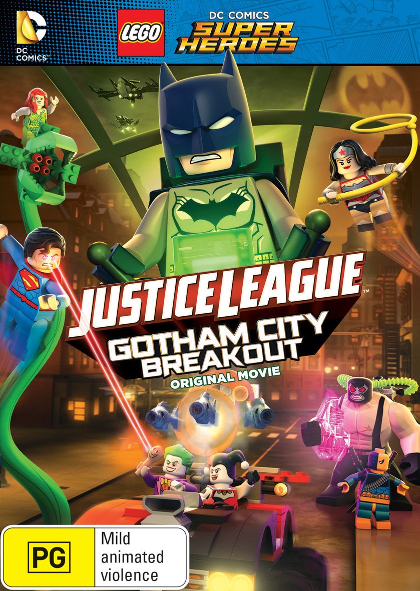 LEGO - Justice League - Gotham City Breakout DVD - FreemanLiquidators - [product_description]