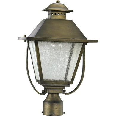 Quorum 7302-11-39 - Orleans Bronze Patina Outdoor Pole Light