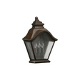 Quorum International 7450-346 Artisan's Grove Three Light Small Outdoor Wall Sconce from the Foxhall Collection