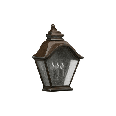 Quorum International 7450-346 Artisan's Grove Three Light Small Outdoor Wall Sconce from the Foxhall Collection