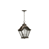 Quorum International 7452-2-46 Artisan's Grove Two Light Outdoor Pendant from the Foxhall Collection