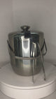 Ice Bucket - Double Walled Stainless steel Ice Bucket - Wine Bucket with Tongs