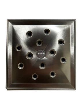 Brizo, 81330-BN-2.5, Virage, 8", Ceiling, Mount, Raincan, Showerhead, with H2Okinetic, Technology, New in Box - FreemanLiquidators - [product_description]