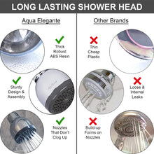 Load image into Gallery viewer, 3 Inch High Pressure Shower Head - Best Pressure Boosting, Wall Mount, Bathroom Showerhead for Low Flow Showers - Chrome - FreemanLiquidators
