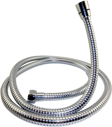 HandyMom 5-Foot Flexible Chrome Steel-encased Handheld Shower Replacement Hose - FreemanLiquidators