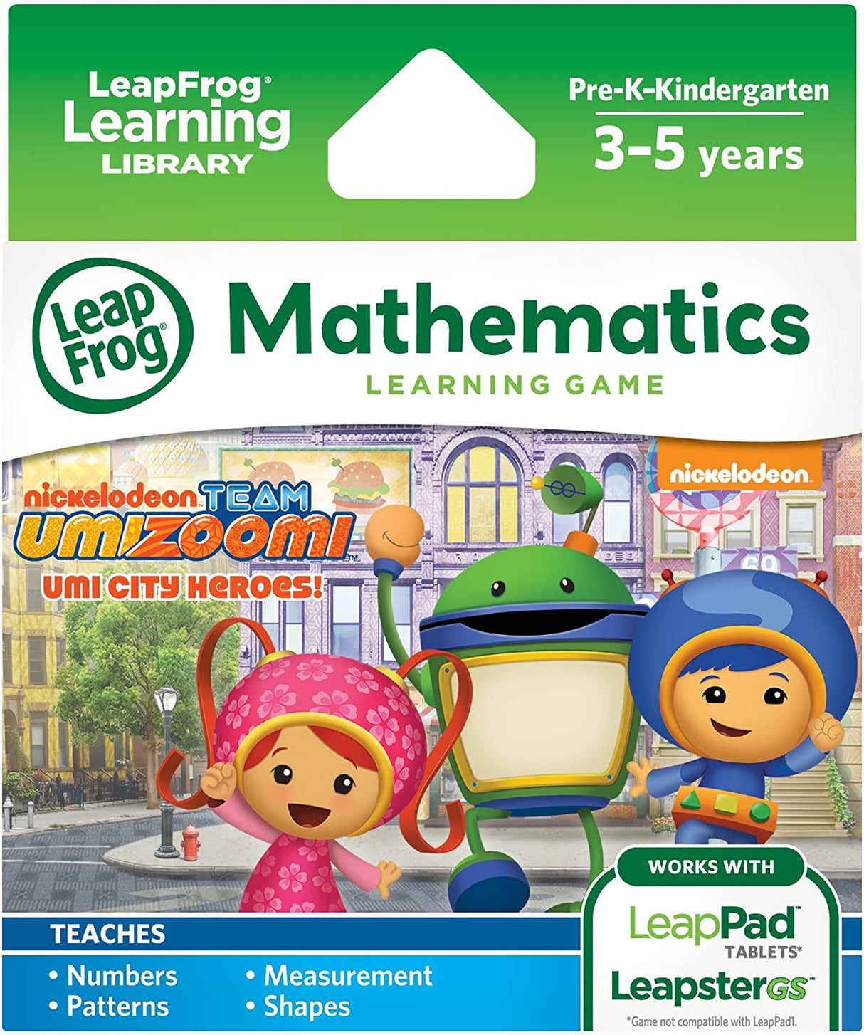 LeapFrog Team Umizoomi Learning Game: Umi City Heroes - FreemanLiquidators - [product_description]