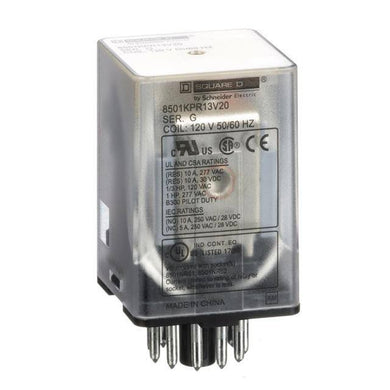 Schneider Electric, 8501KPR13V20, Plug in relay, Type KP, tubular - NEW IN BOX - FreemanLiquidators - [product_description]