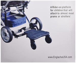 Englacha Easy Rider Trailer - Standing Platform - Quick and Easy to Use - Designed for Safety, Blue - FreemanLiquidators